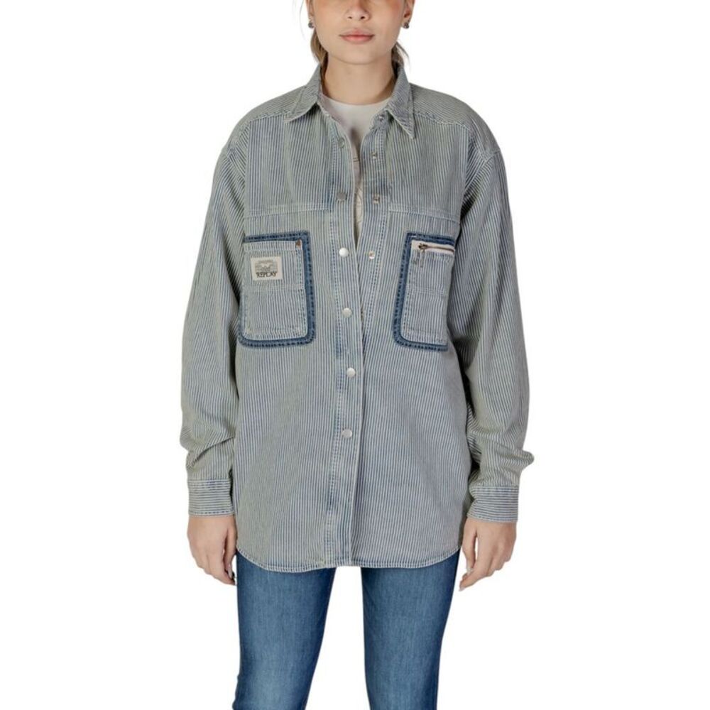 Replay Blue Cotton Women's Blouse